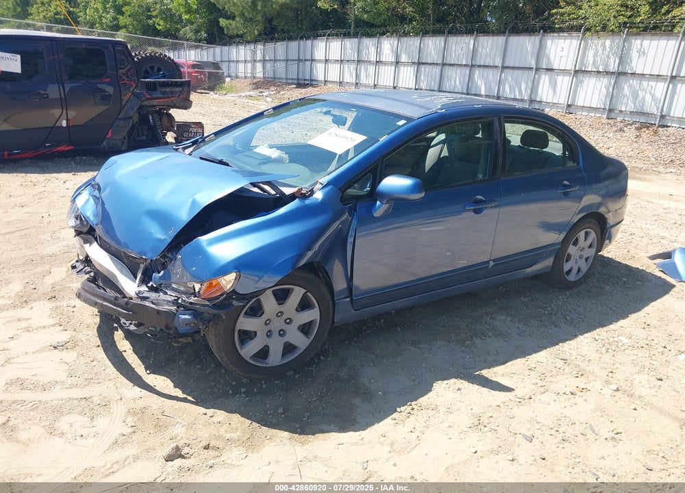 2009 HONDA CIVIC LX VIN: 2HGFA16579H527818