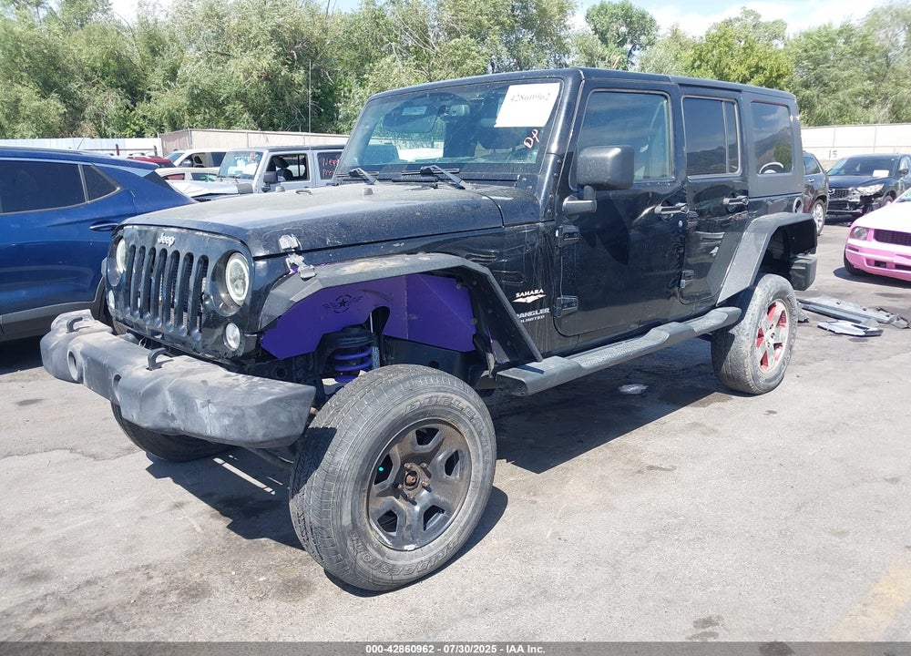 2014 JEEP WRANGLER UNLIMITED VIN: 1C4HJWEG3EL142048