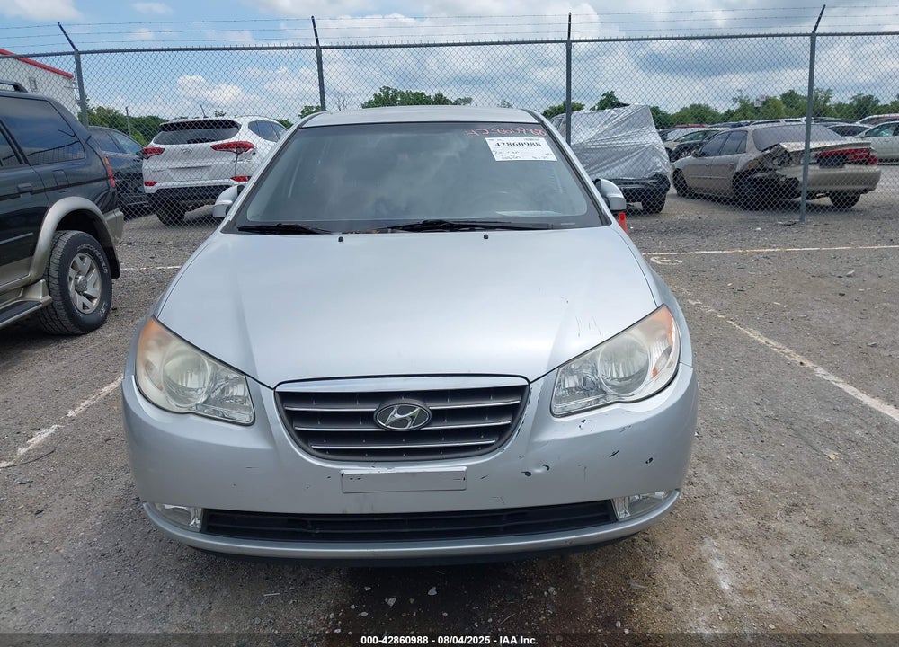 2009 HYUNDAI ELANTRA GLS VIN: KMHDU46D09U747543