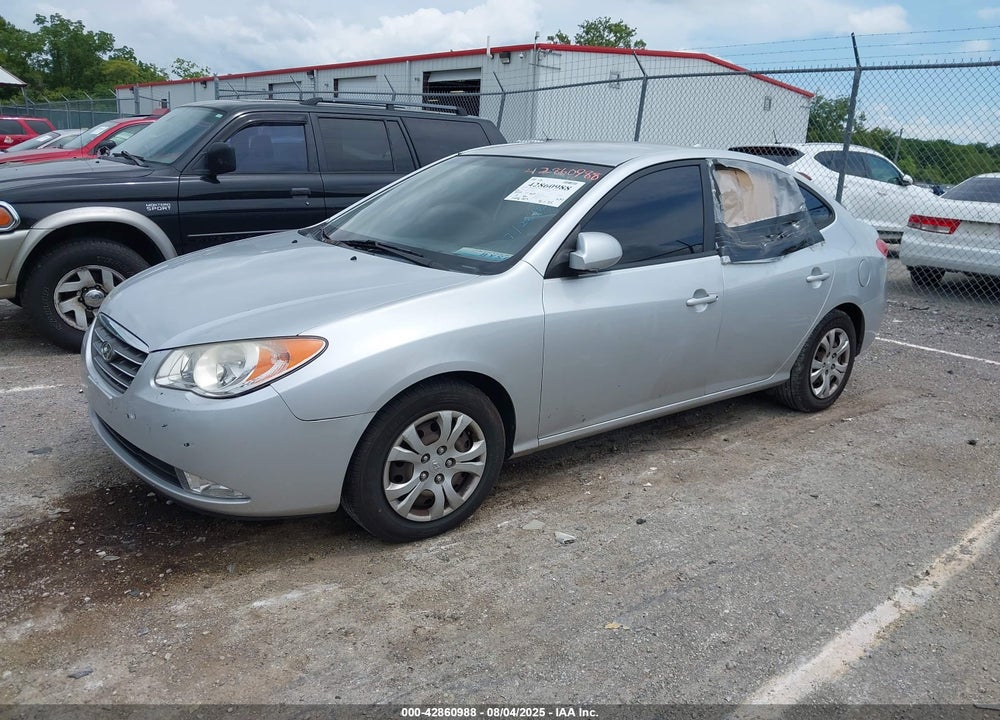 2009 HYUNDAI ELANTRA GLS VIN: KMHDU46D09U747543