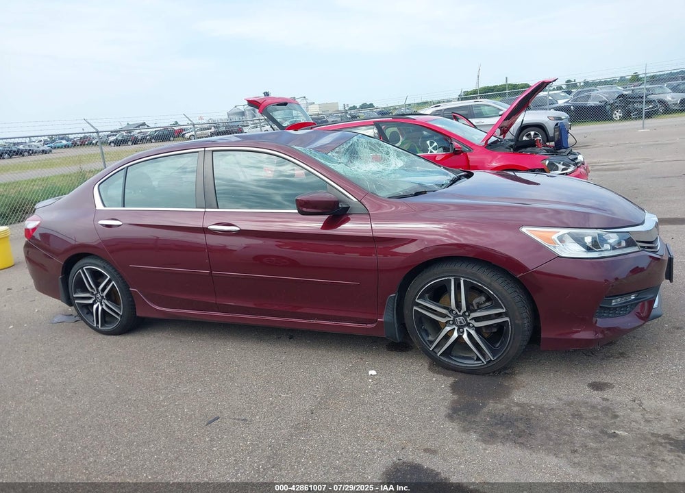 2017 HONDA ACCORD SPORT SE VIN: 1HGCR2F10HA117597
