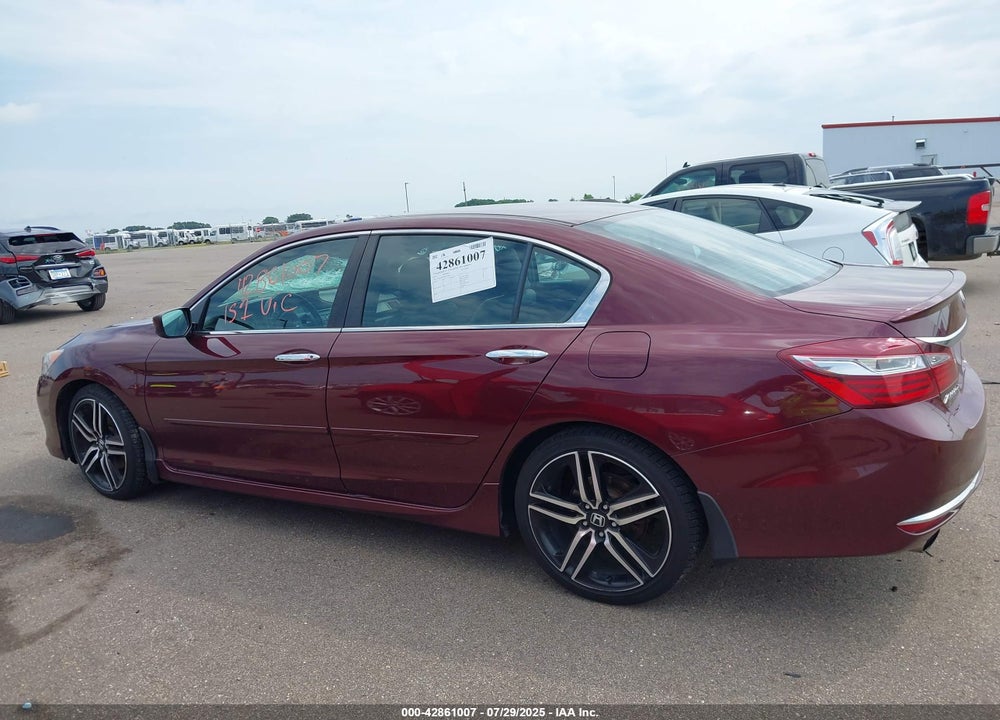 2017 HONDA ACCORD SPORT SE VIN: 1HGCR2F10HA117597