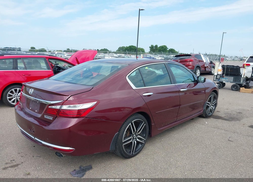 2017 HONDA ACCORD SPORT SE VIN: 1HGCR2F10HA117597