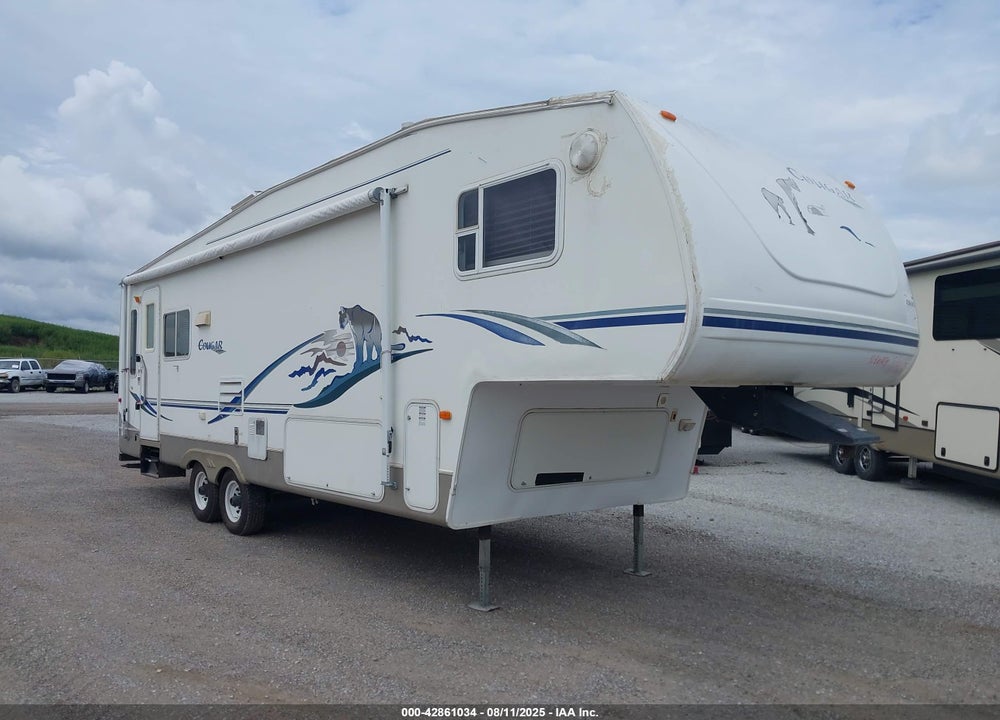 2004 COUGAR 5TH WHEEL VIN: 4YDF285284K041268