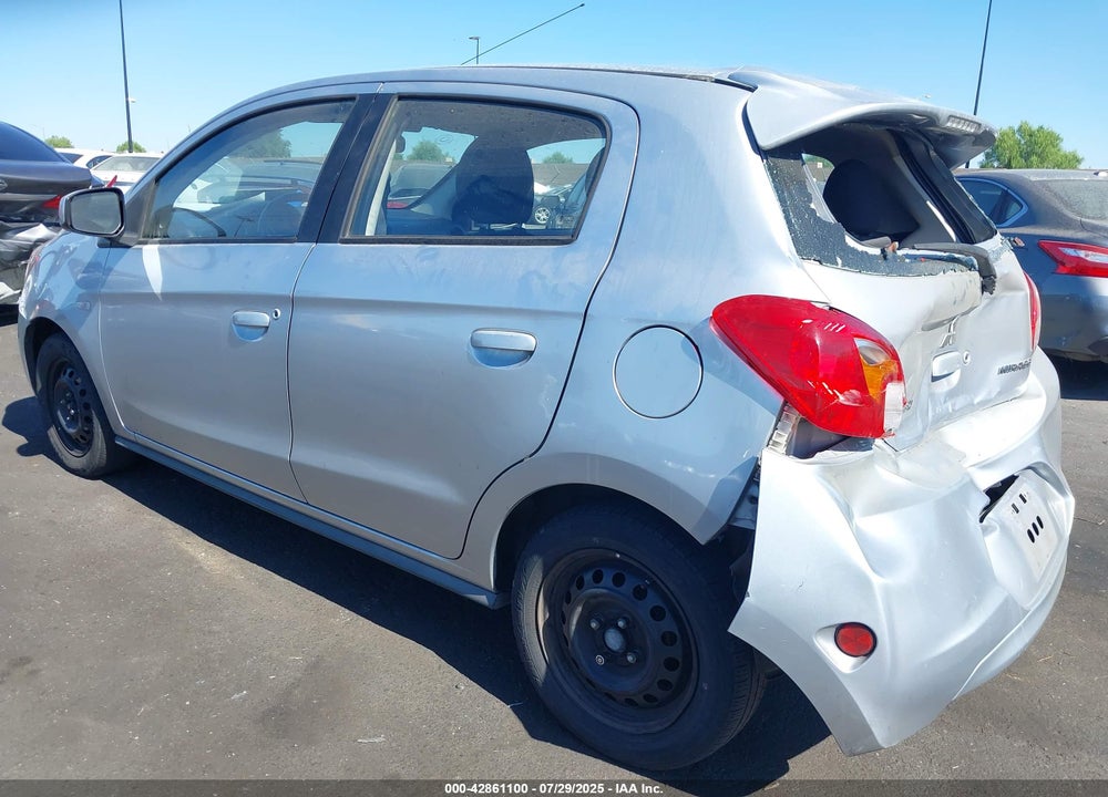 2014 MITSUBISHI MIRAGE VIN: ML32A4HJ8EH007459