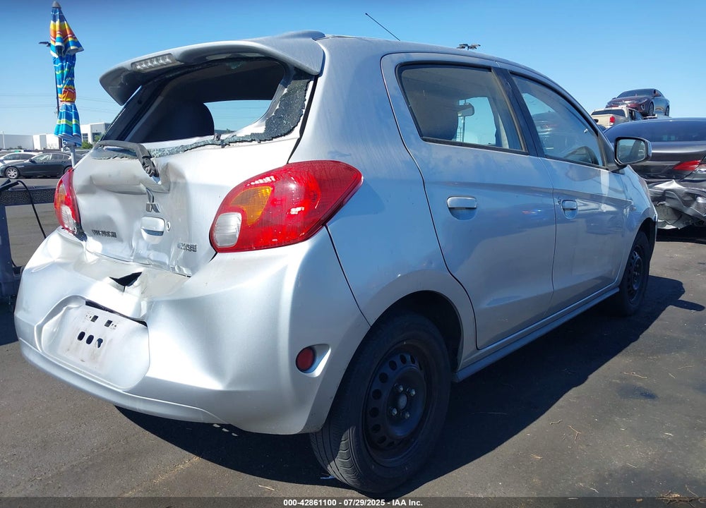 2014 MITSUBISHI MIRAGE VIN: ML32A4HJ8EH007459