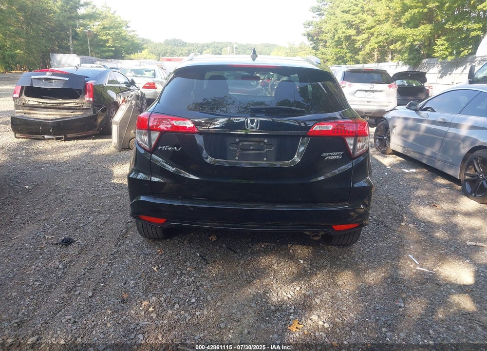 2021 HONDA HR-V AWD SPORT VIN: 3CZRU6H13MM730817