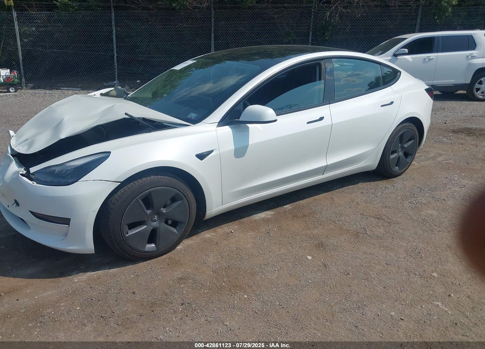 2022 TESLA MODEL 3 VIN: 5YJ3E1EA8NF151926