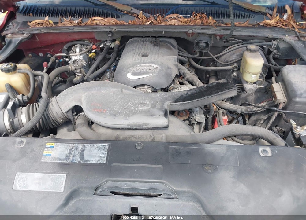 2002 CHEVROLET SUBURBAN 1500 VIN: 1GNEC16Z12J316911