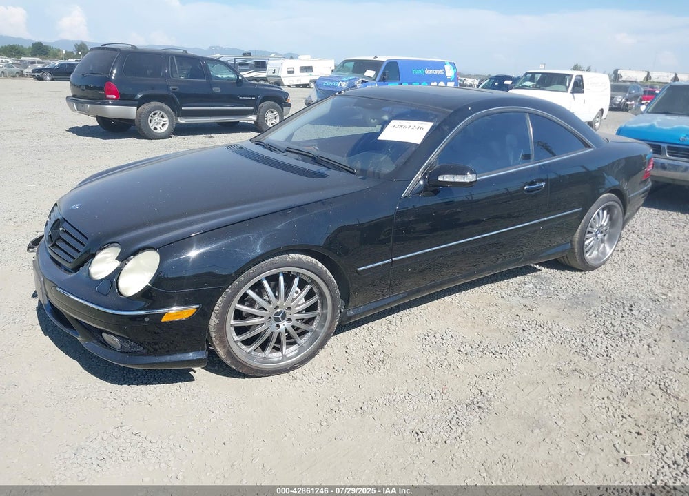 2004 MERCEDES-BENZ CL 500 VIN: WDBPJ75J54A042426