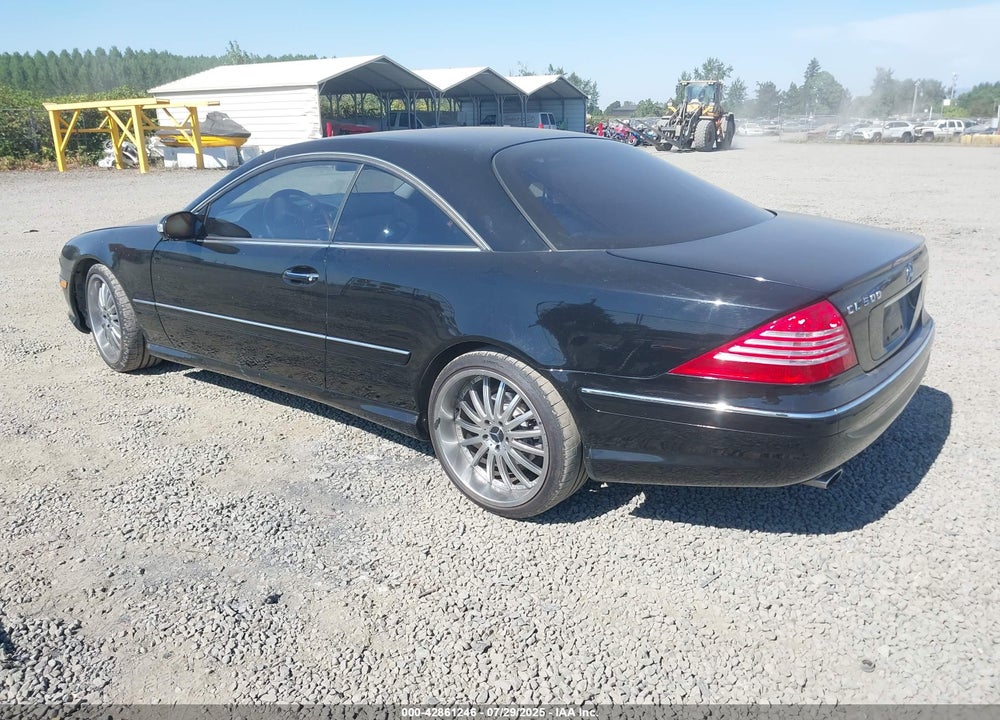 2004 MERCEDES-BENZ CL 500 VIN: WDBPJ75J54A042426