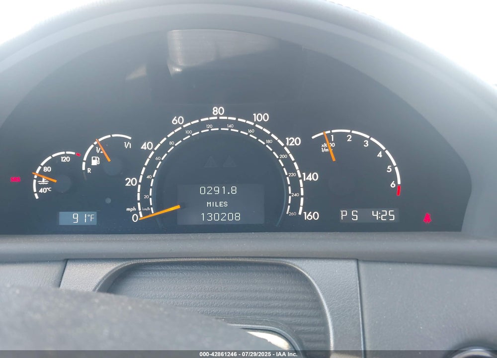 2004 MERCEDES-BENZ CL 500 VIN: WDBPJ75J54A042426