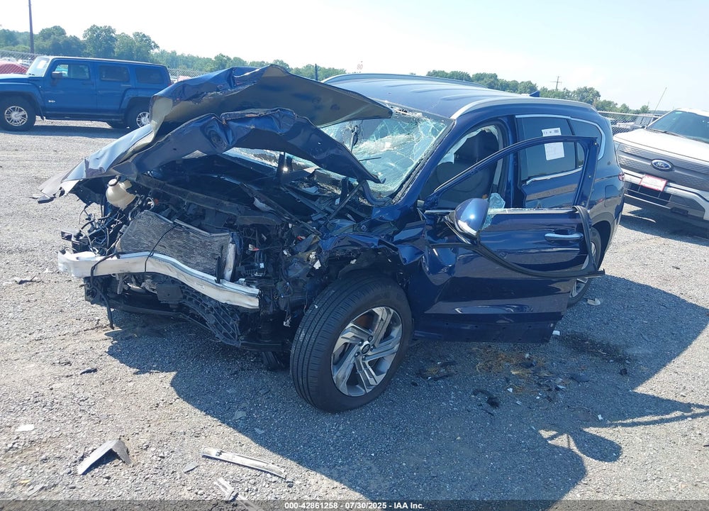 2021 HYUNDAI SANTA FE VIN: 5NMS6DAJ8MH345305