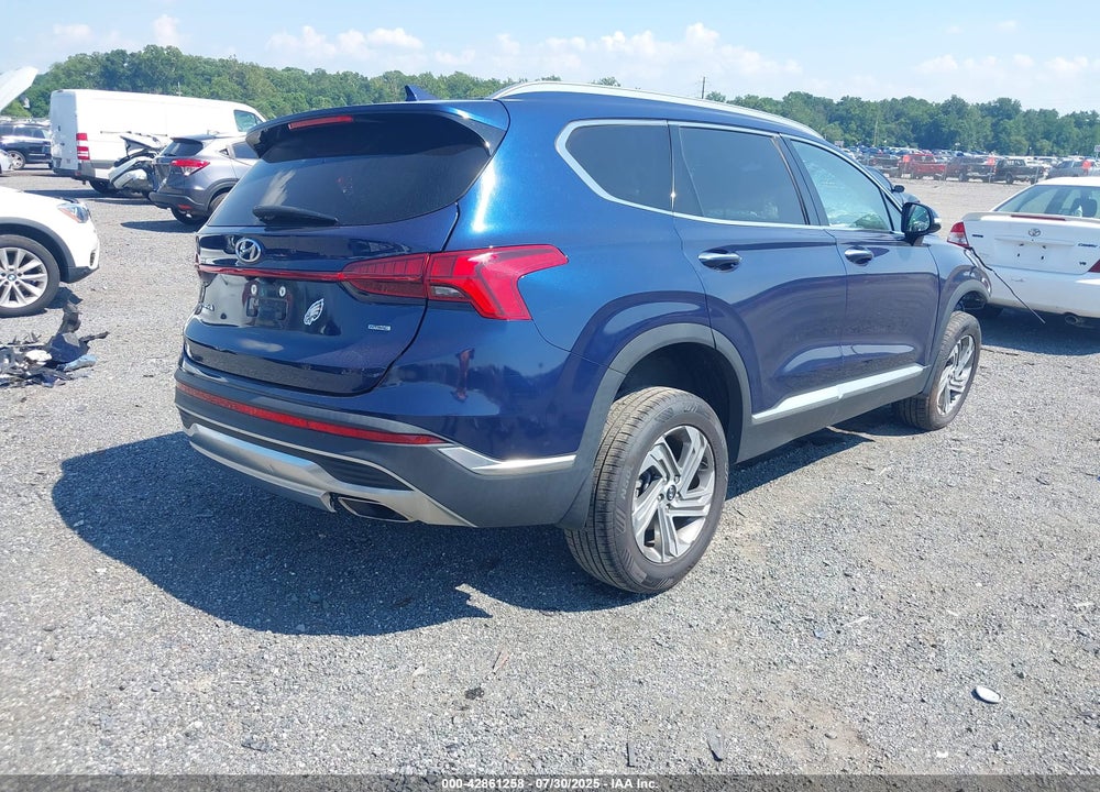 2021 HYUNDAI SANTA FE VIN: 5NMS6DAJ8MH345305
