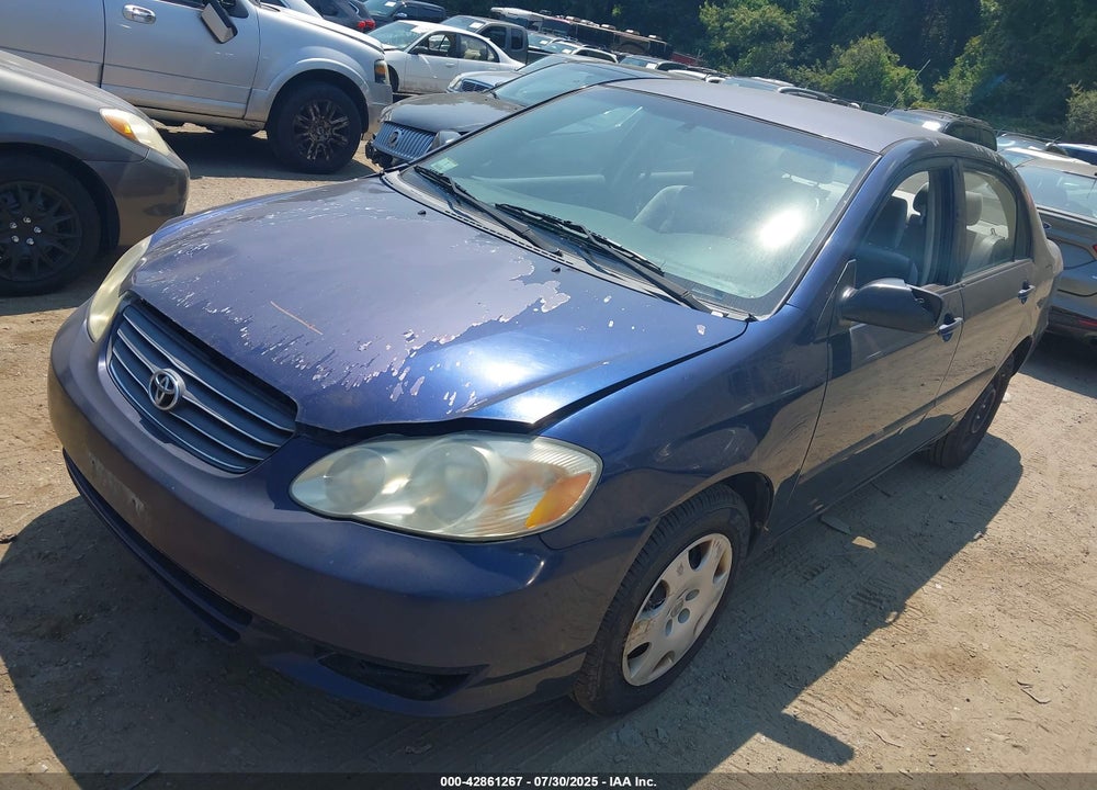 2003 TOYOTA COROLLA VIN: JTDBR32E330033183