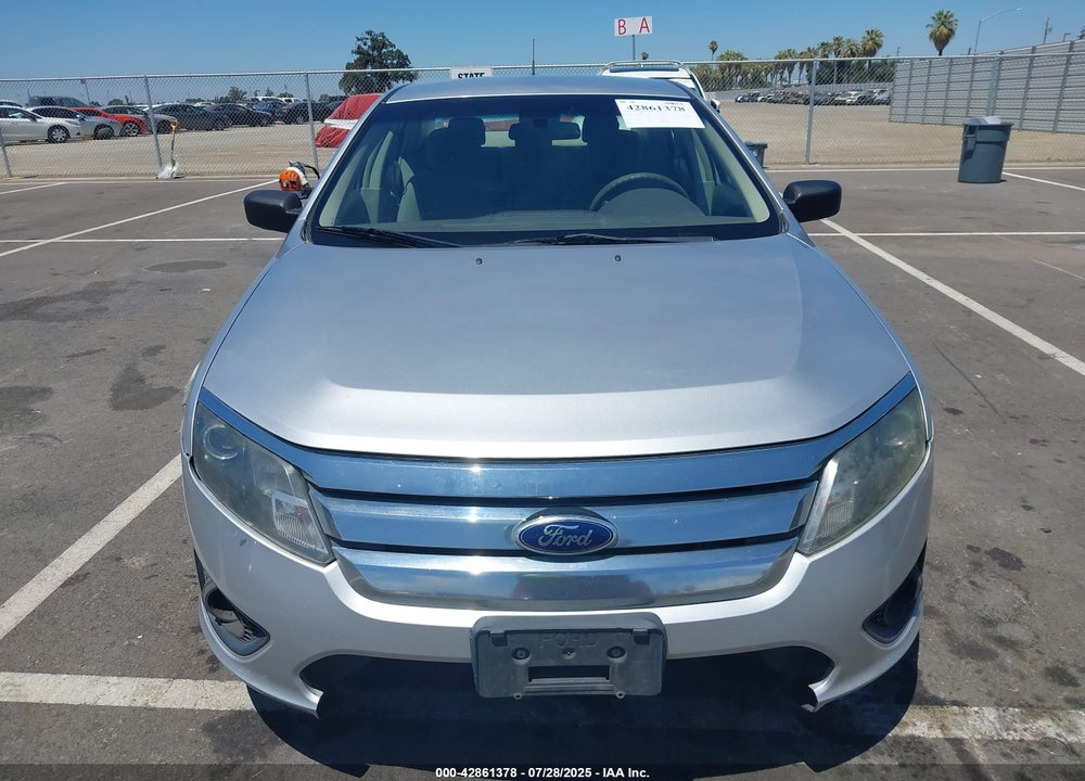 2012 FORD FUSION VIN: 3FAHP0GA5CR296625
