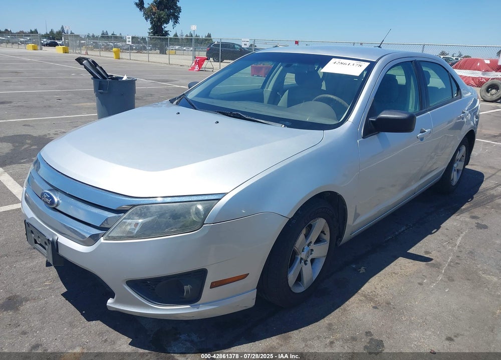 2012 FORD FUSION VIN: 3FAHP0GA5CR296625