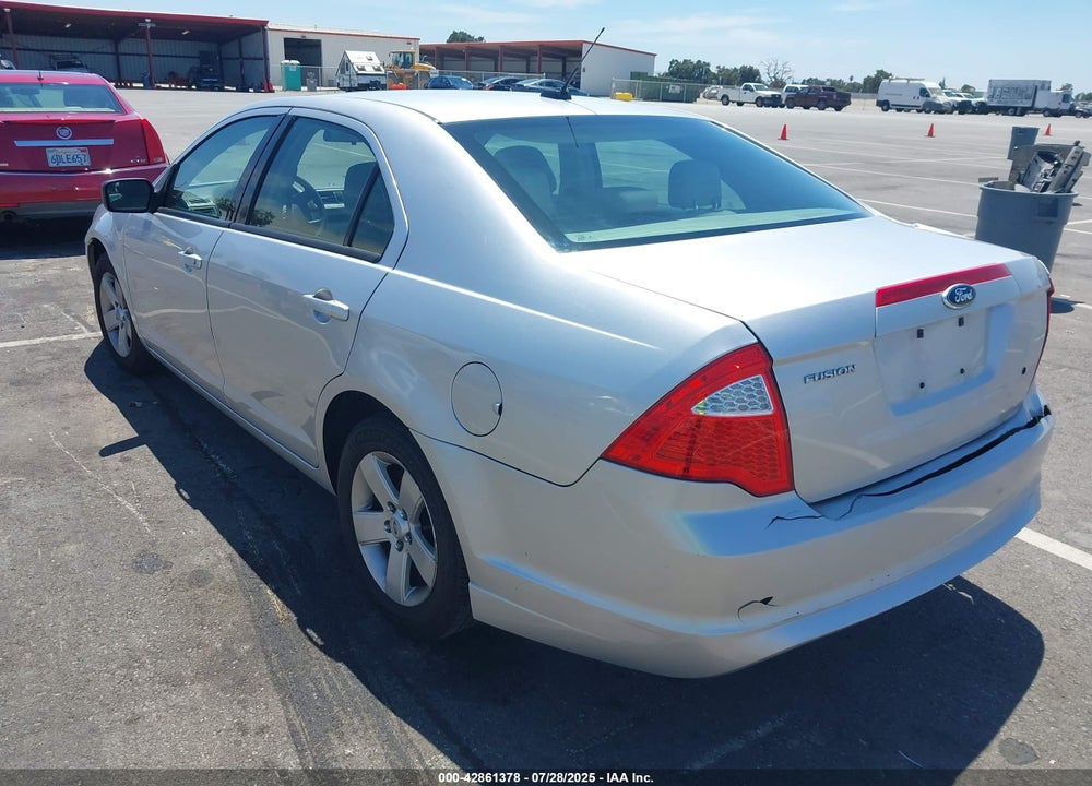 2012 FORD FUSION VIN: 3FAHP0GA5CR296625