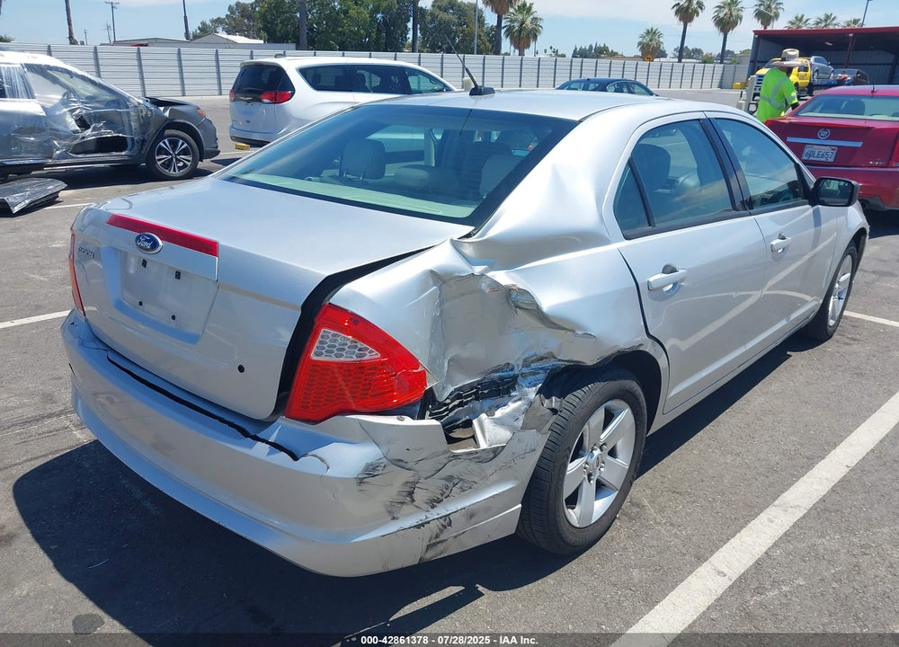 2012 FORD FUSION VIN: 3FAHP0GA5CR296625