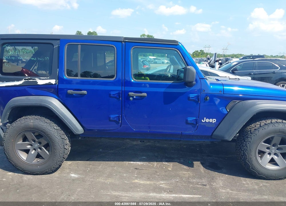 2020 JEEP WRANGLER UNLIMITED VIN: 1C4HJXDG5LW298322