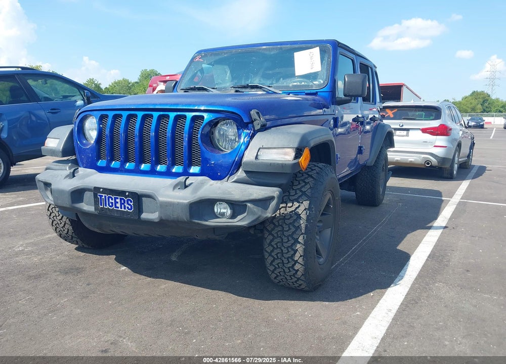 2020 JEEP WRANGLER UNLIMITED VIN: 1C4HJXDG5LW298322