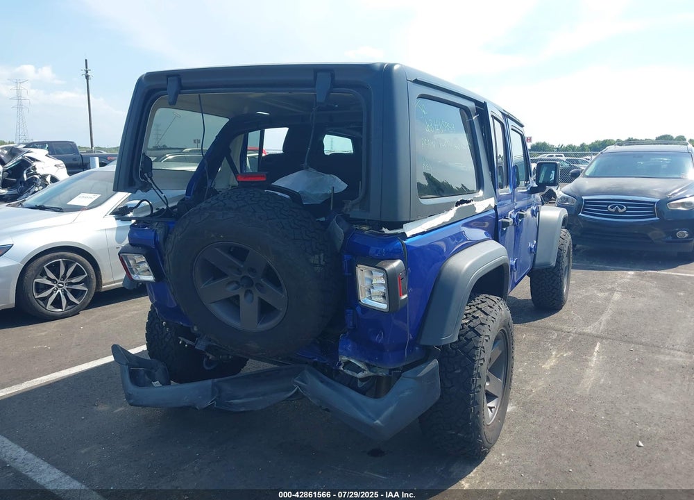 2020 JEEP WRANGLER UNLIMITED VIN: 1C4HJXDG5LW298322