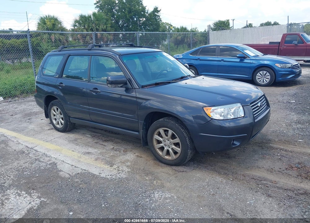 2008 SUBARU FORESTER 2.5X VIN: JF1SG65648H723826