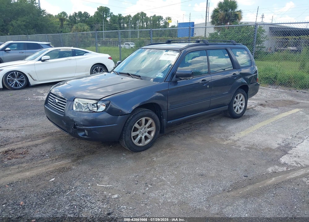 2008 SUBARU FORESTER 2.5X VIN: JF1SG65648H723826