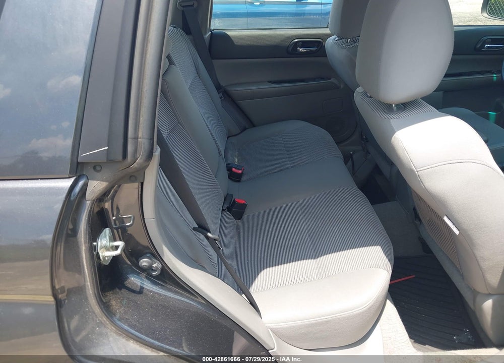 2008 SUBARU FORESTER 2.5X VIN: JF1SG65648H723826