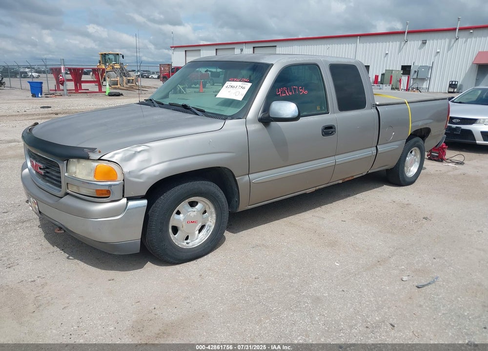 2000 GMC SIERRA 1500 SLE VIN: 2GTEC19V7Y1401529