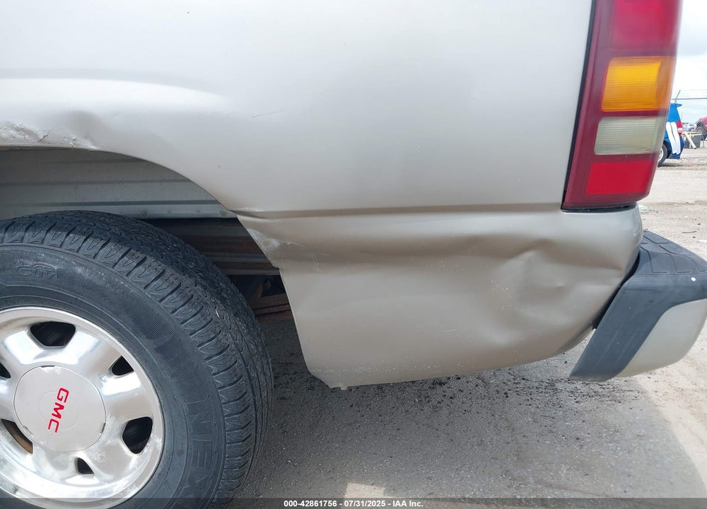 2000 GMC SIERRA 1500 SLE VIN: 2GTEC19V7Y1401529