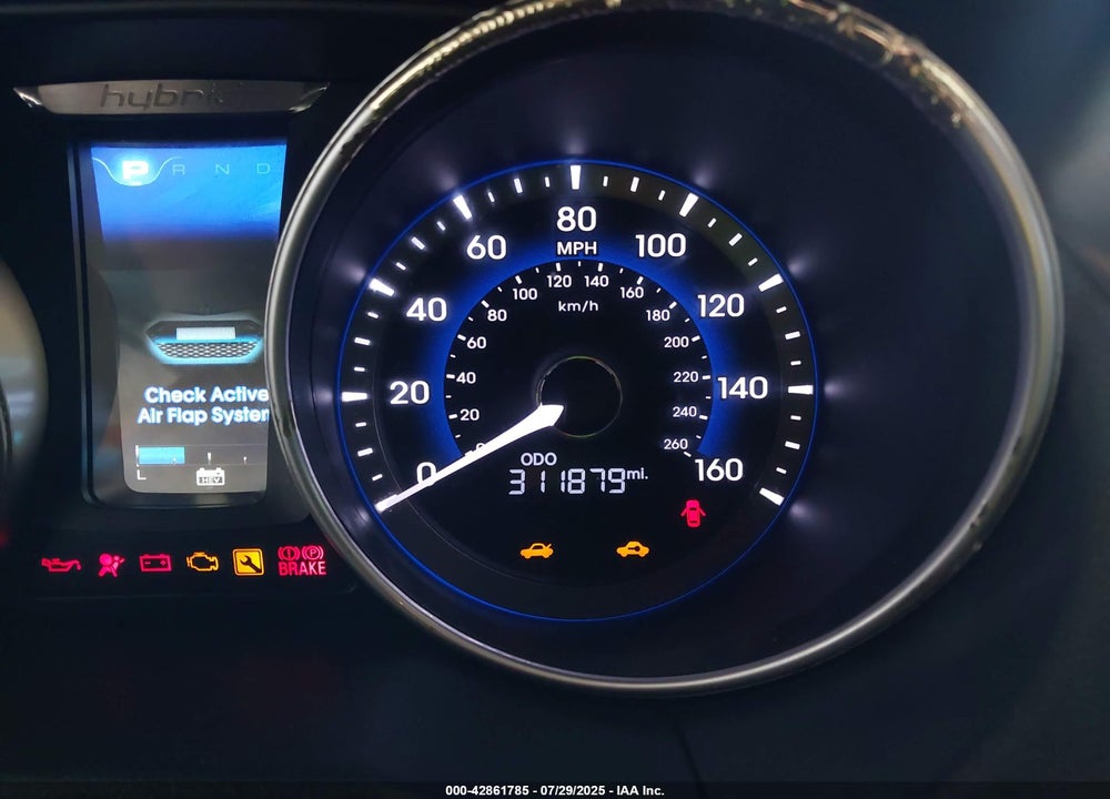 2011 HYUNDAI SONATA HYBRID VIN: KMHEC4A41BA008154