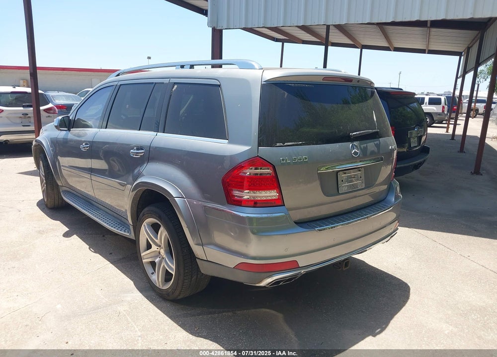 2010 MERCEDES-BENZ GL 550 VIN: 4JGBF8GE2AA581094