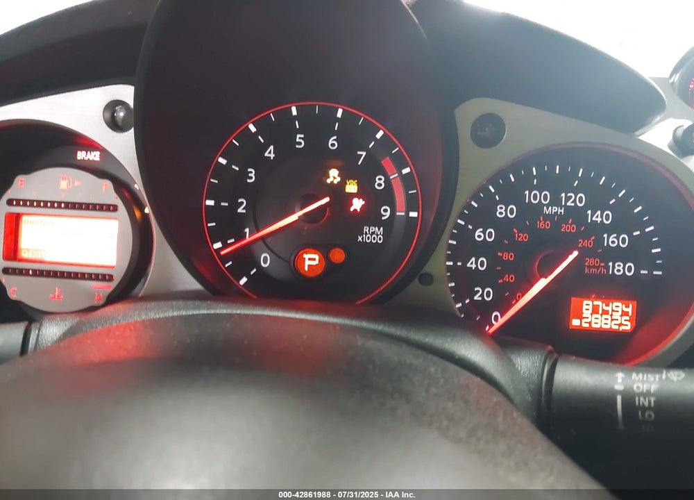 2009 NISSAN 370Z TOURING VIN: JN1AZ44E79M401366