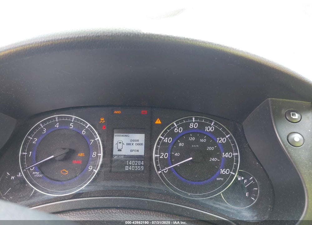 2012 INFINITI EX35 VIN: JN1AJ0HR6CM450563
