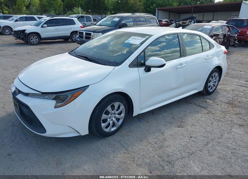 2020 TOYOTA COROLLA VIN: 5YFEPRAE1LP027394