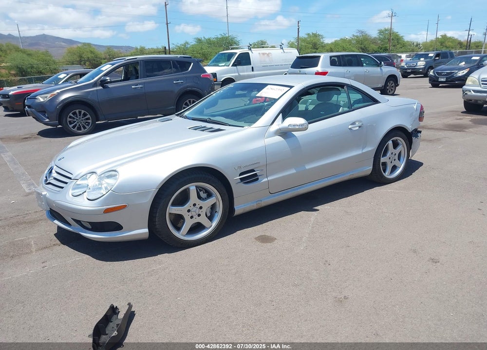 2003 MERCEDES-BENZ SL 55 AMG VIN: WDBSK74F33F036839