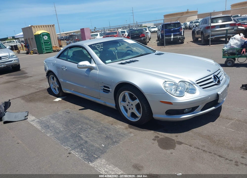 2003 MERCEDES-BENZ SL 55 AMG VIN: WDBSK74F33F036839