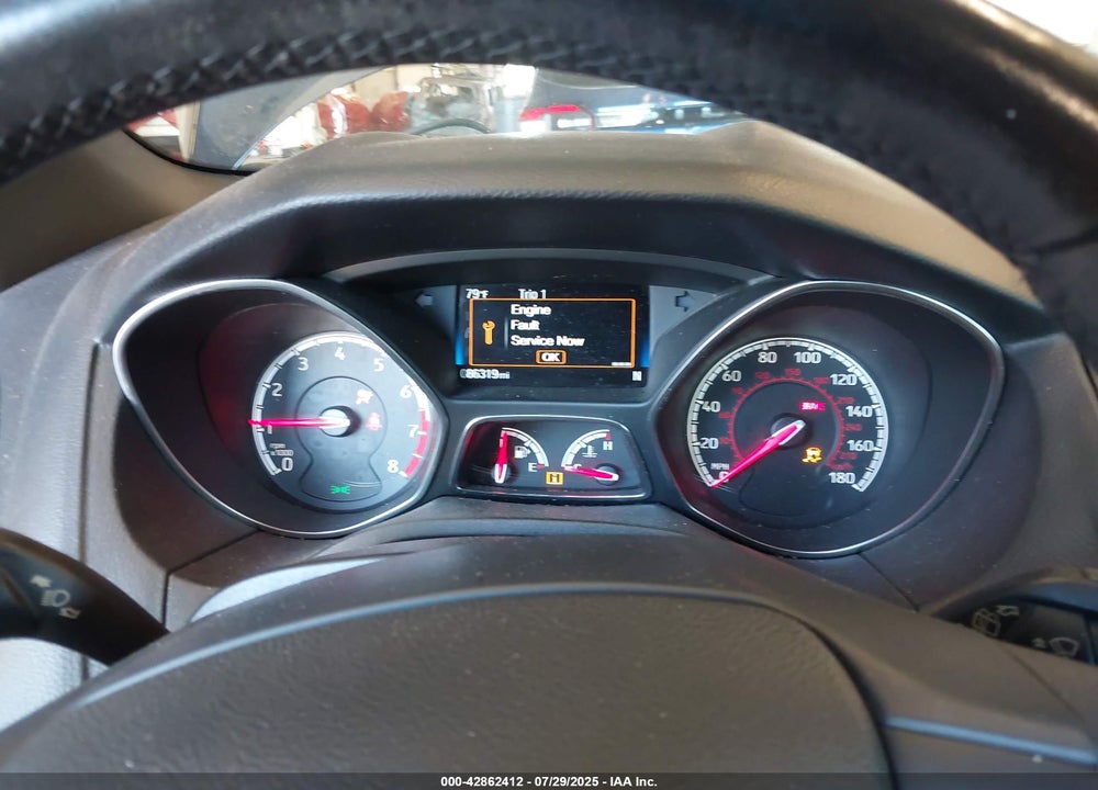 2017 FORD FOCUS ST VIN: 1FADP3L96HL223555