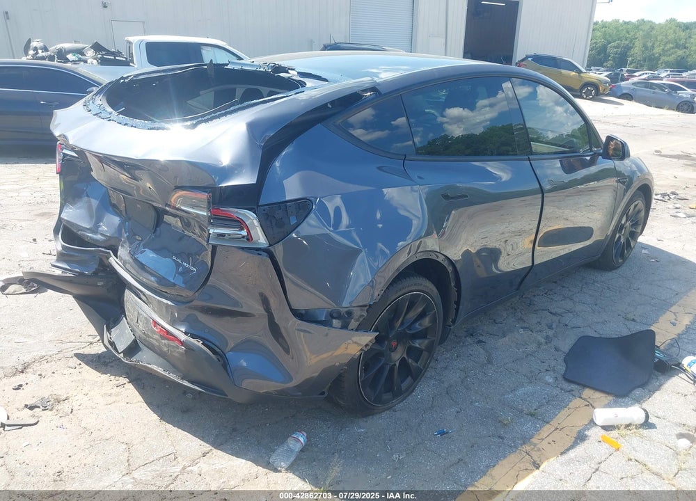 2021 TESLA MODEL Y VIN: 5YJYGAEE2MF148702