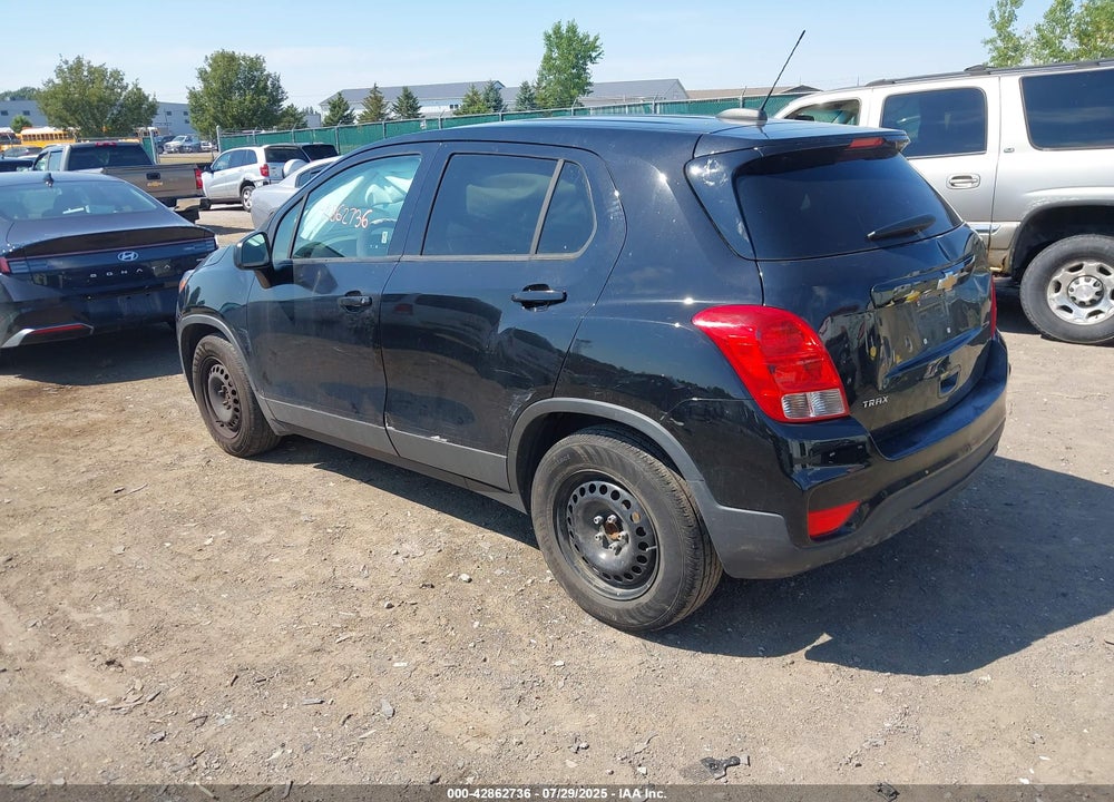 2019 CHEVROLET TRAX VIN: 3GNCJKSB1KL181806