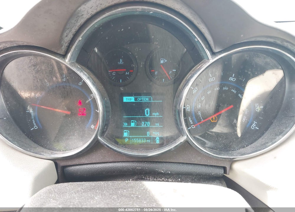 2015 CHEVROLET CRUZE VIN: 1G1PE5SB5F7164199