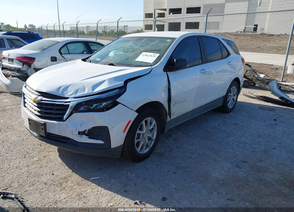 2022 CHEVROLET EQUINOX VIN: 3GNAXHEV6NS206594
