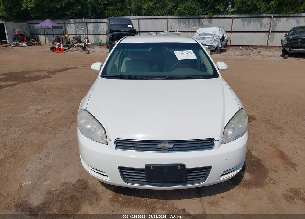 2008 CHEVROLET IMPALA LT VIN: 2G1WT58K381353555
