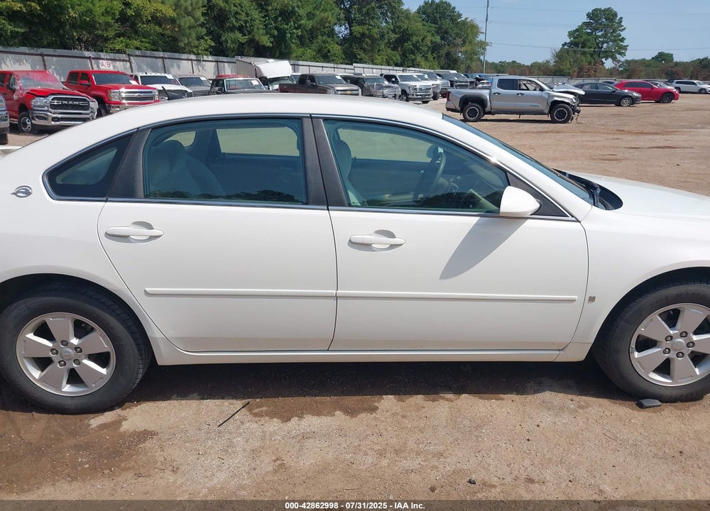 2008 CHEVROLET IMPALA LT VIN: 2G1WT58K381353555