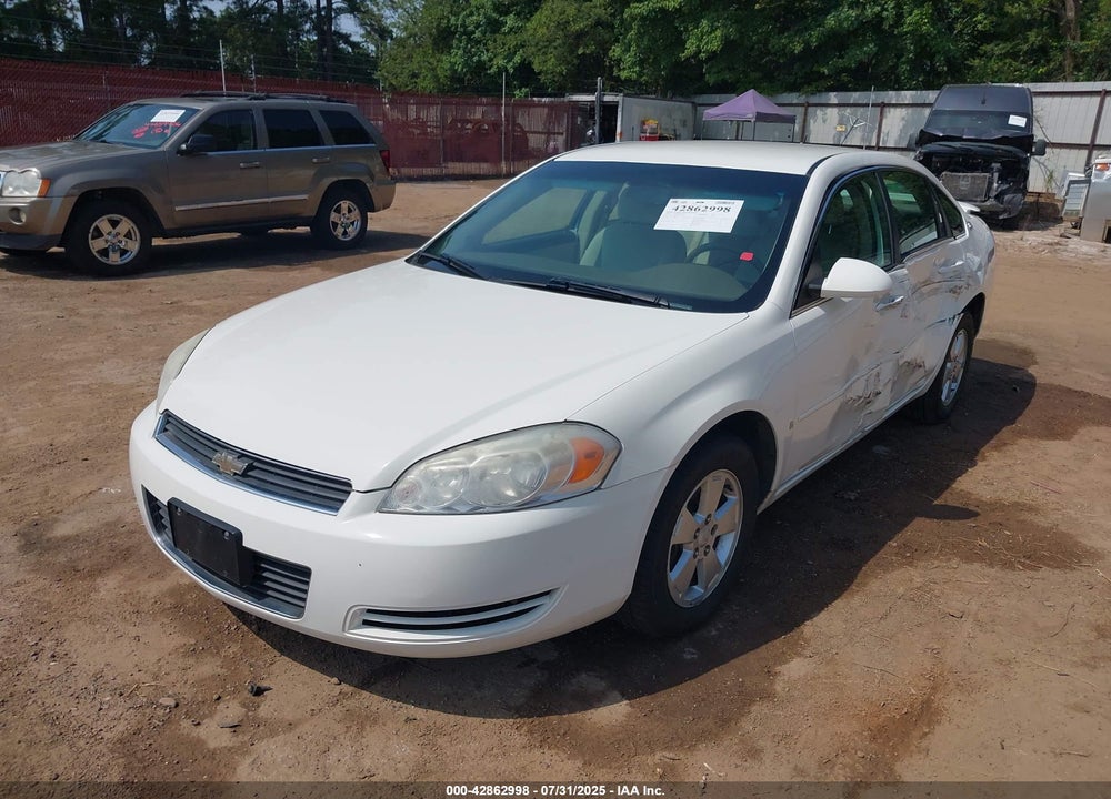 2008 CHEVROLET IMPALA LT VIN: 2G1WT58K381353555