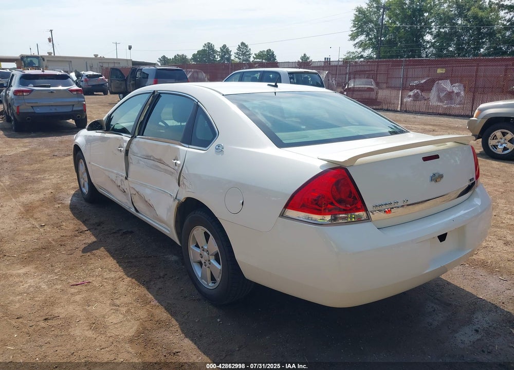 2008 CHEVROLET IMPALA LT VIN: 2G1WT58K381353555