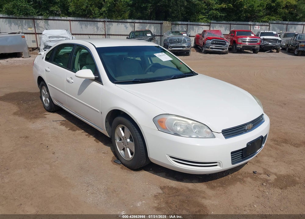 2008 CHEVROLET IMPALA LT VIN: 2G1WT58K381353555