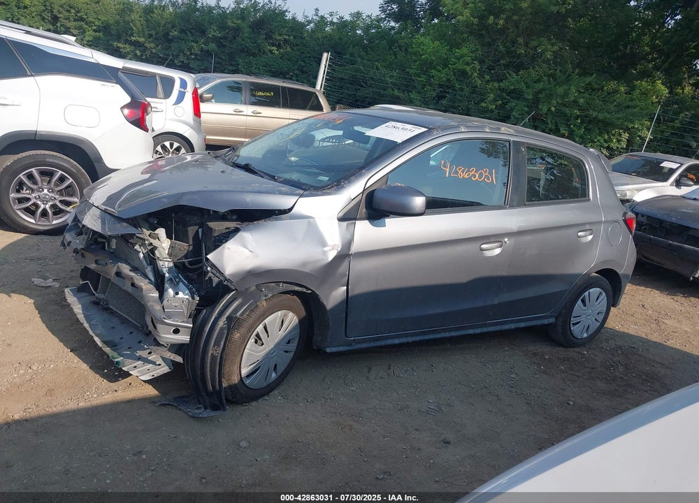 2021 MITSUBISHI MIRAGE VIN: ML32AUHJ6MH013937