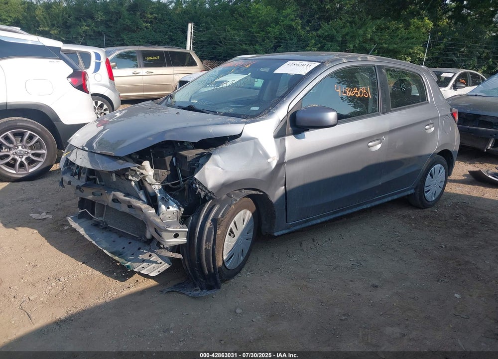 2021 MITSUBISHI MIRAGE VIN: ML32AUHJ6MH013937